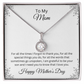 Eternal Love Necklace/To My Mom Happy Mother's Day Love Son