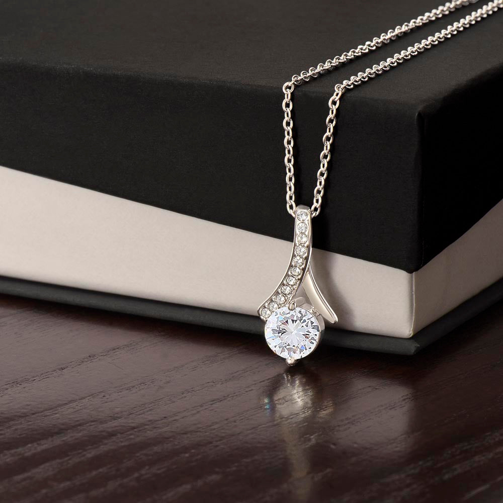 To My Beautiful Wife/ Alluring Beauty Necklace