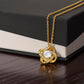 Love Knot Necklace/To My Mom Happy Mother's Day Love Son