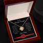 To My Beautiful Daughter/ Love Knot Necklace