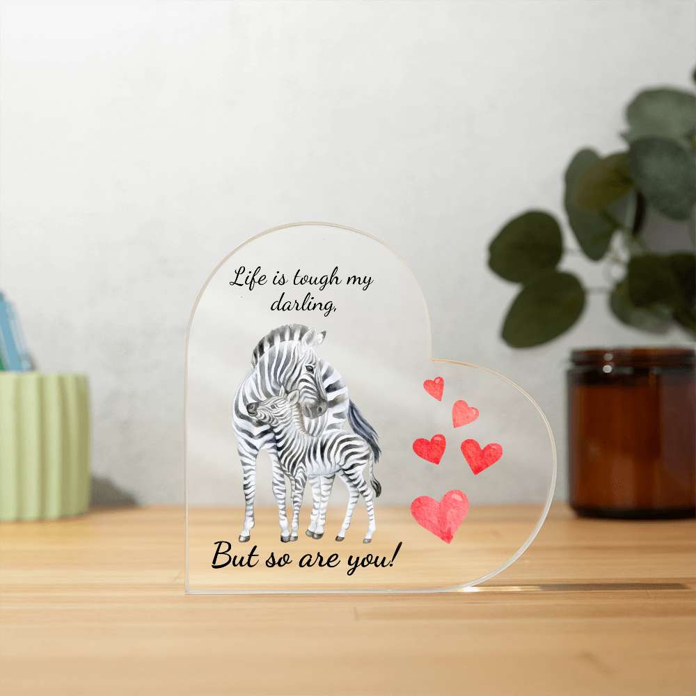 Acrylic Heart Plaque/ Children