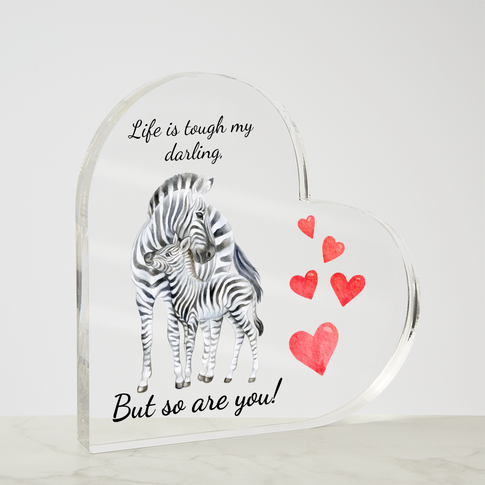 Acrylic Heart Plaque/ Children