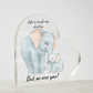 Acrylic Heart Plaque/Children