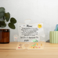AcrylicPuzzle Plaque/Beach/Mimi, We love and appreciate you