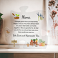 Acrylic Puzzle Plaque/ Nana we love and appreciate you/ Gardening