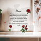 Acrylic Puzzle Plaque/Roses/Mom, We love and appreciate you