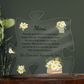 Acrylic Puzzle Plaque/Daisy/Mimi, We love and appreciate you