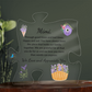 Acrylic Puzzle Plaque/Lavender/ Mimi, We love and appreciate you