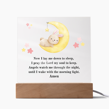 Acrylic Nursery Night Light