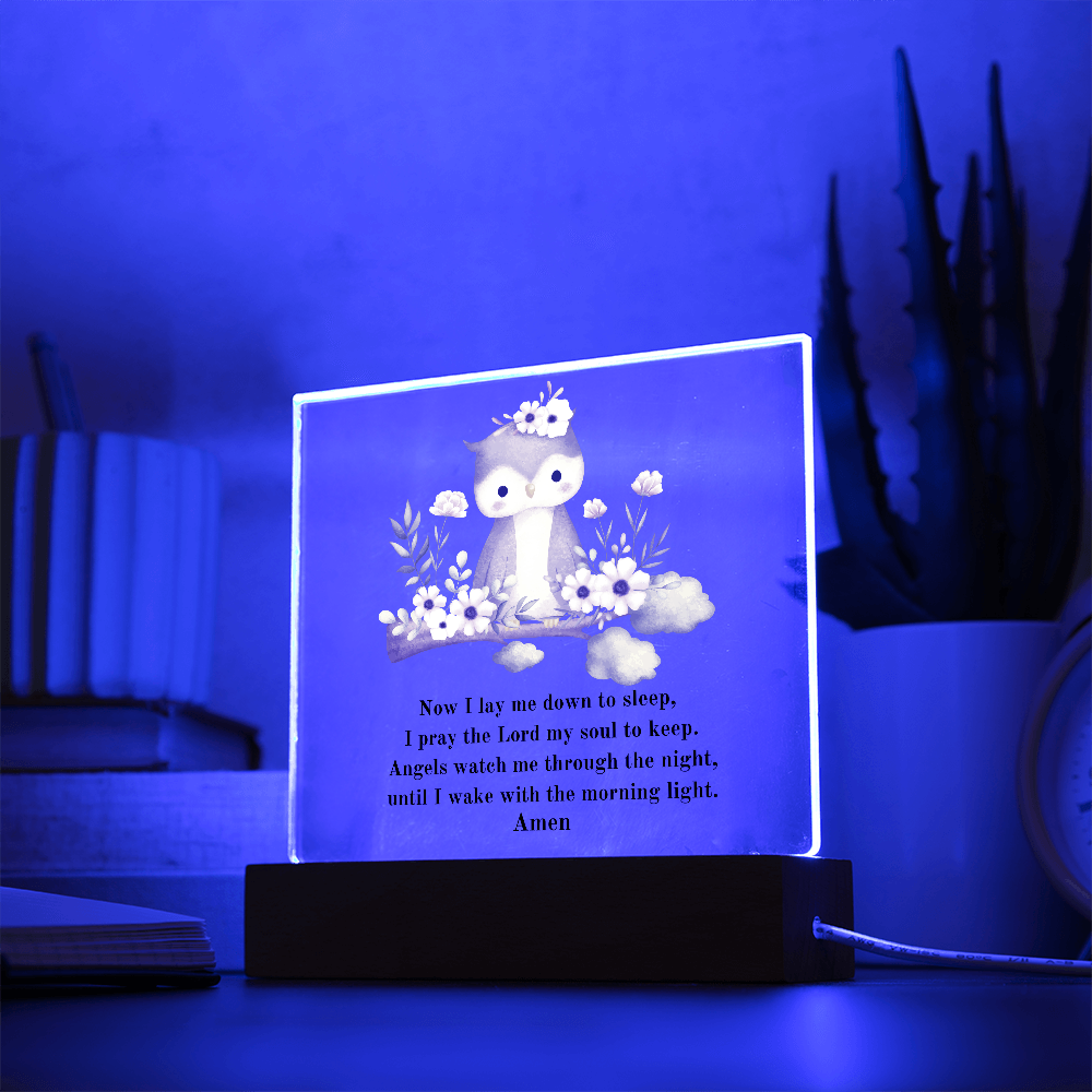 Acrylic Nursery Night Light