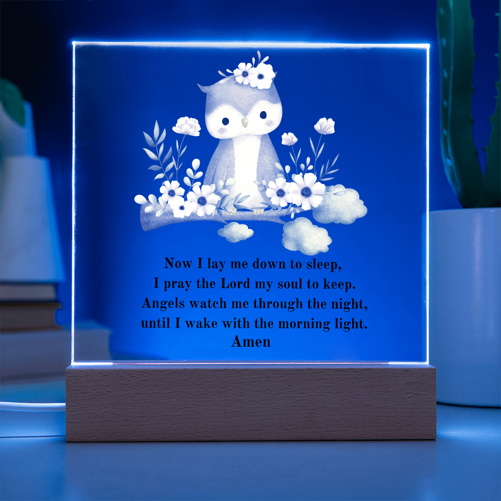 Acrylic Nursery Night Light