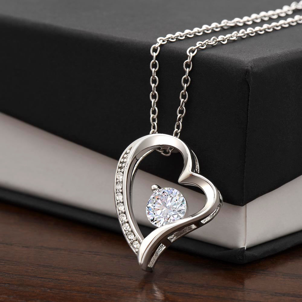 To My Beautiful Wife/ Forever Love Necklace