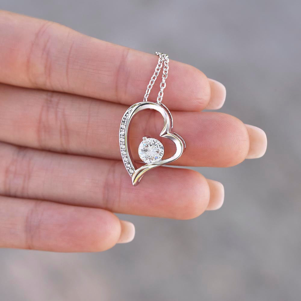 To My Beautiful Wife/ Forever Love Necklace