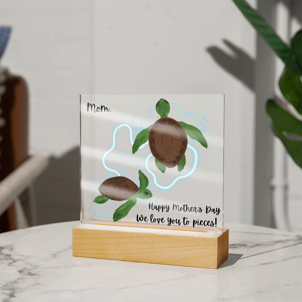 Acrylic Square Plaque/Happy Mother's Day