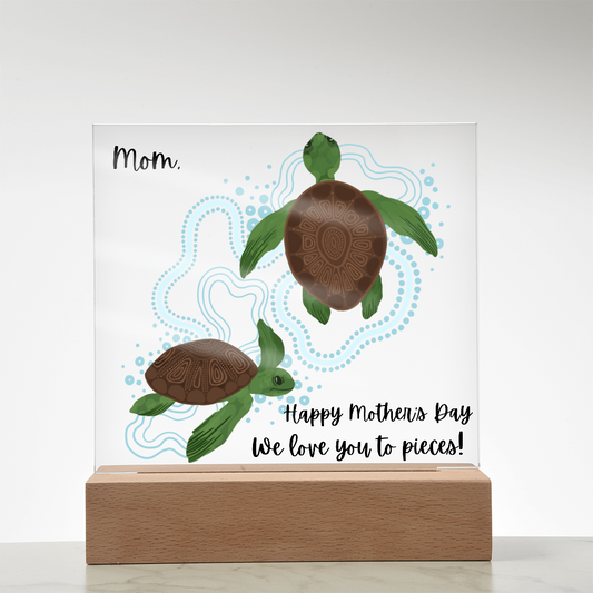 Acrylic Square Plaque/Happy Mother's Day