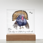 Acrylic Square Plaque / Mom