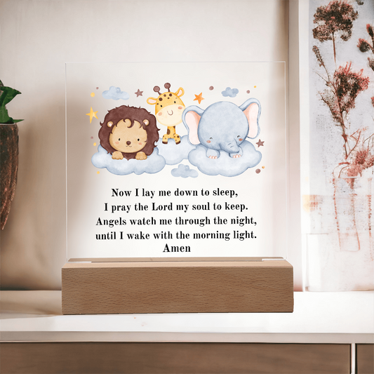 Acrylic Nursery Night Light