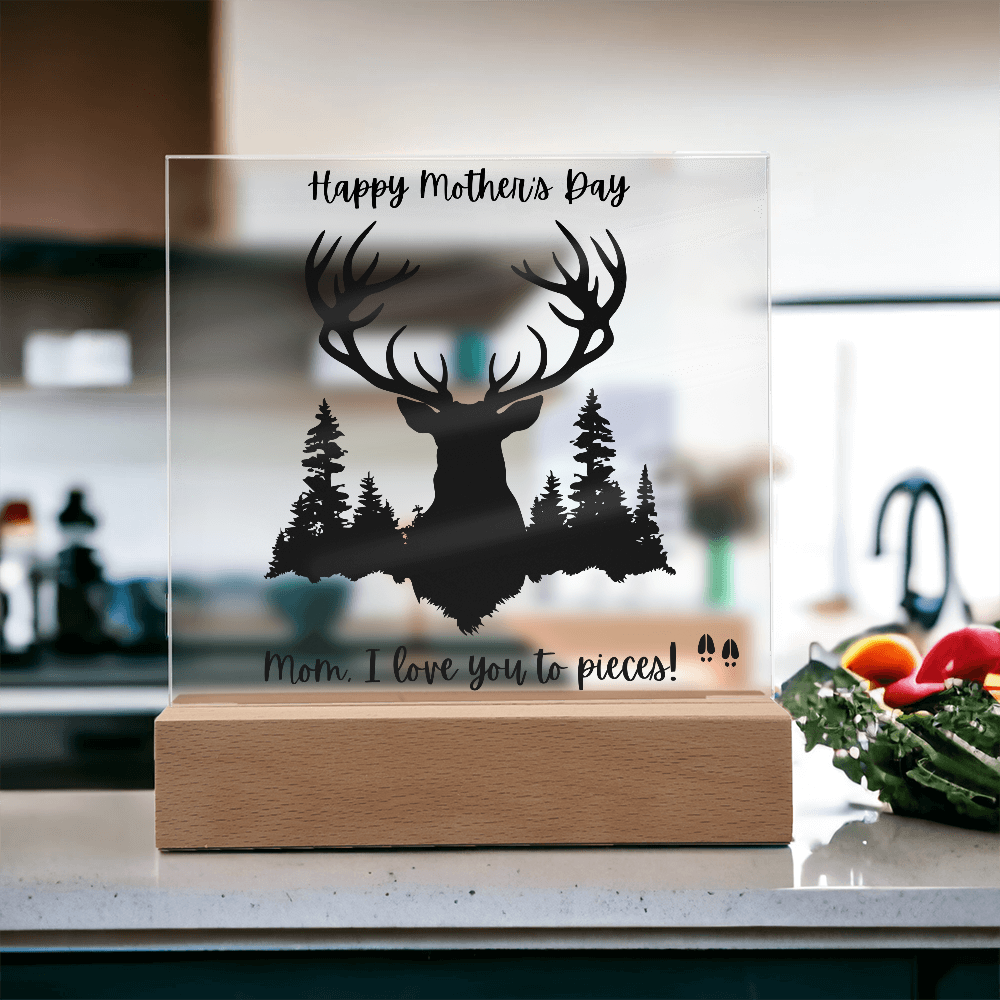 Acrylic square Plaque/Happy Mother's Day