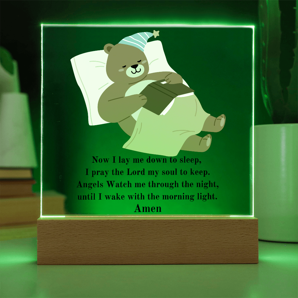 Acrylic Nursery Night Light