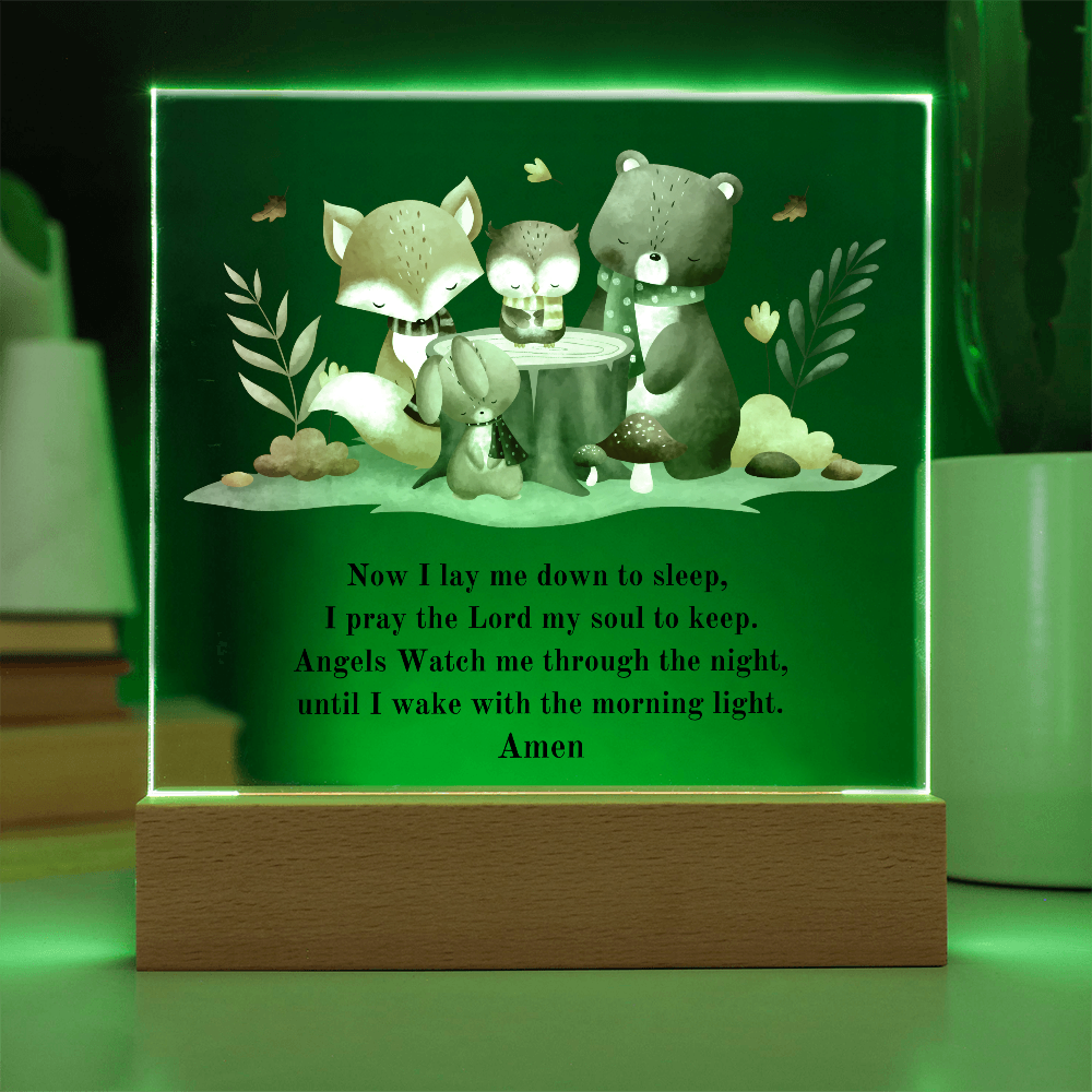 Acrylic Nursery Night Light