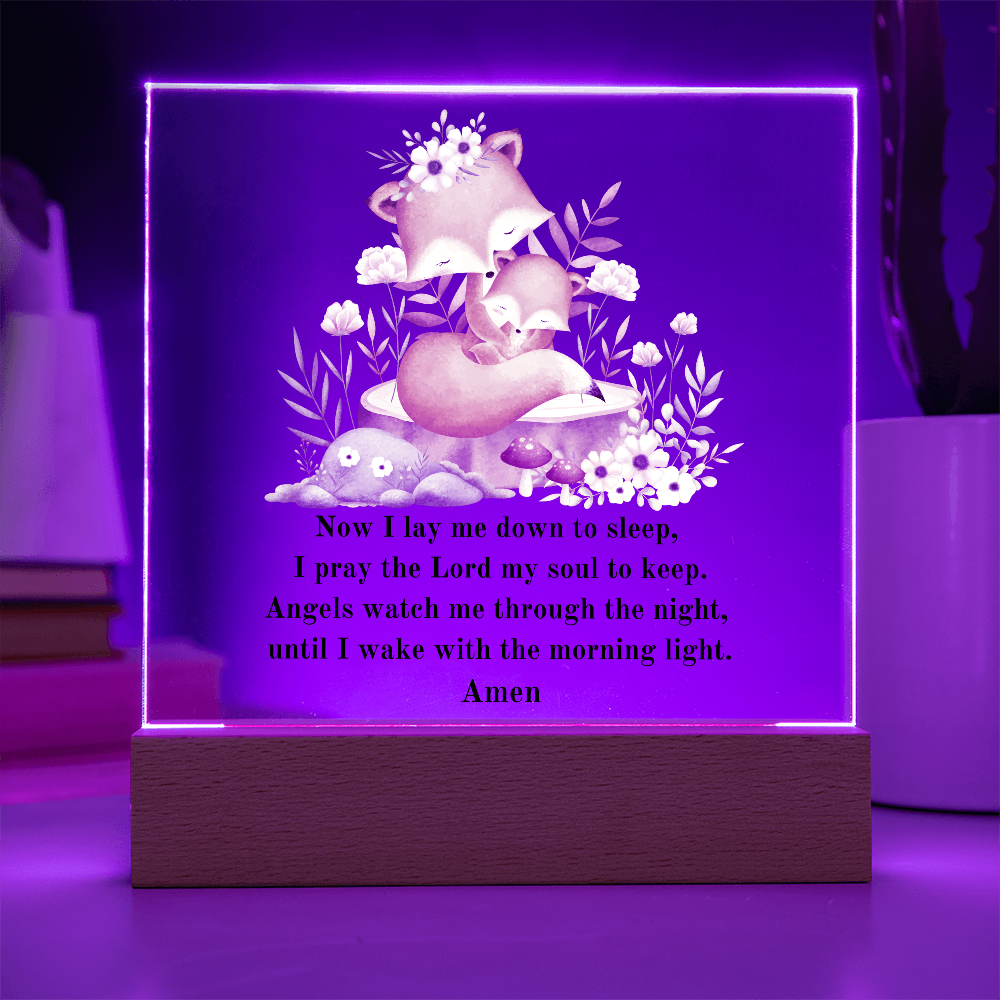 Acrylic Nursery Night Light